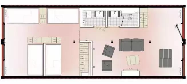 用集装箱造房子怎么装修,集装箱旅馆设计