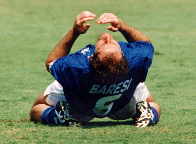 最强盯人中后卫巴雷西,巴雷西生涯进了多少球