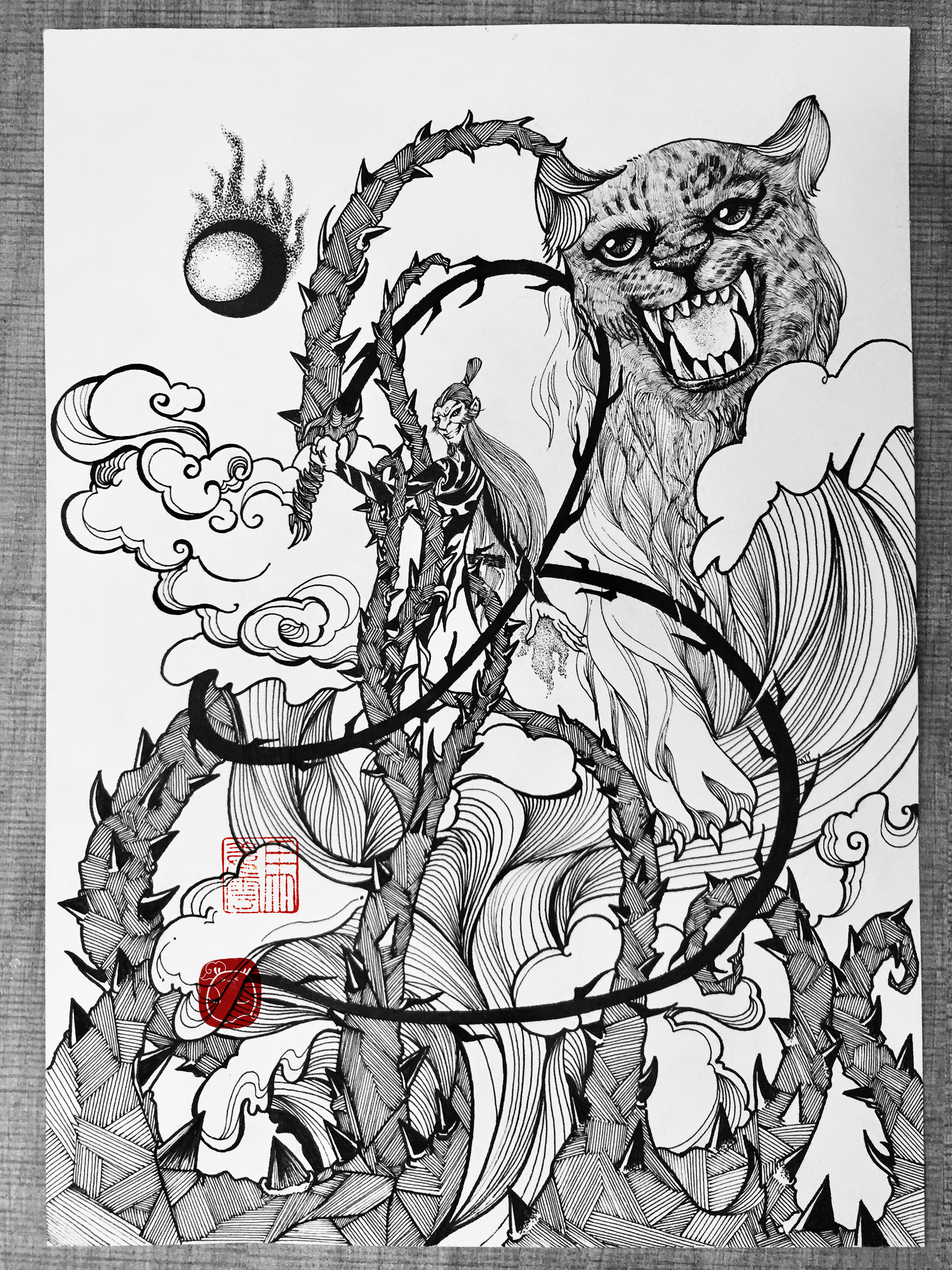 线描绘画教程入门零基础,线描画自学教程哪种好