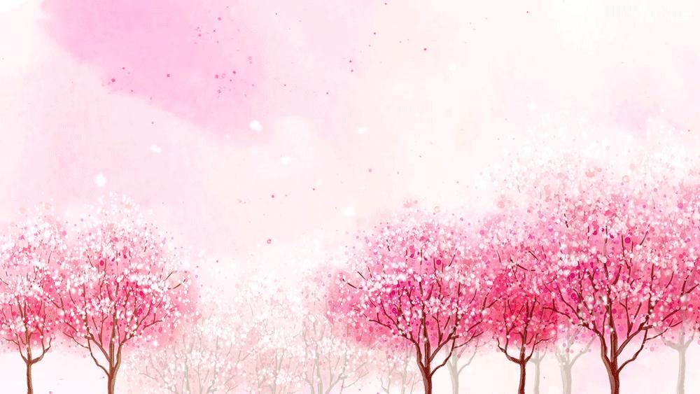 桃花源创意儿童画3-4岁,桃花源记儿童画线稿