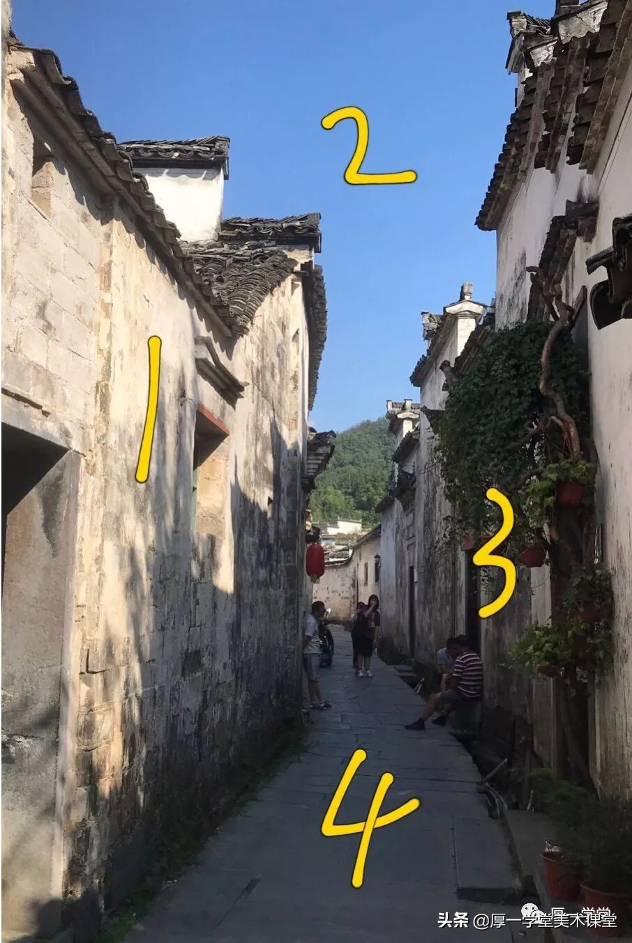 写生风景色彩教学,写生色彩教程