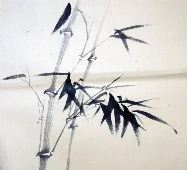 国画竹子怎么画简单又好看,画竹子的叶子简单画法