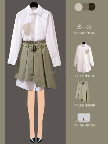 微胖穿搭职业时髦,微胖不老气的干练职场穿衣搭配