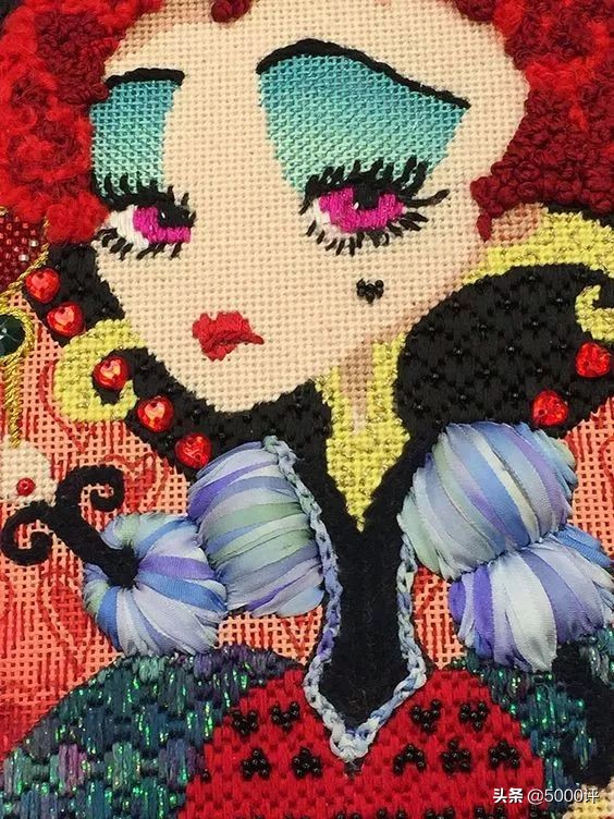 绣十字绣鞋垫的教程,十字绣绣字教程