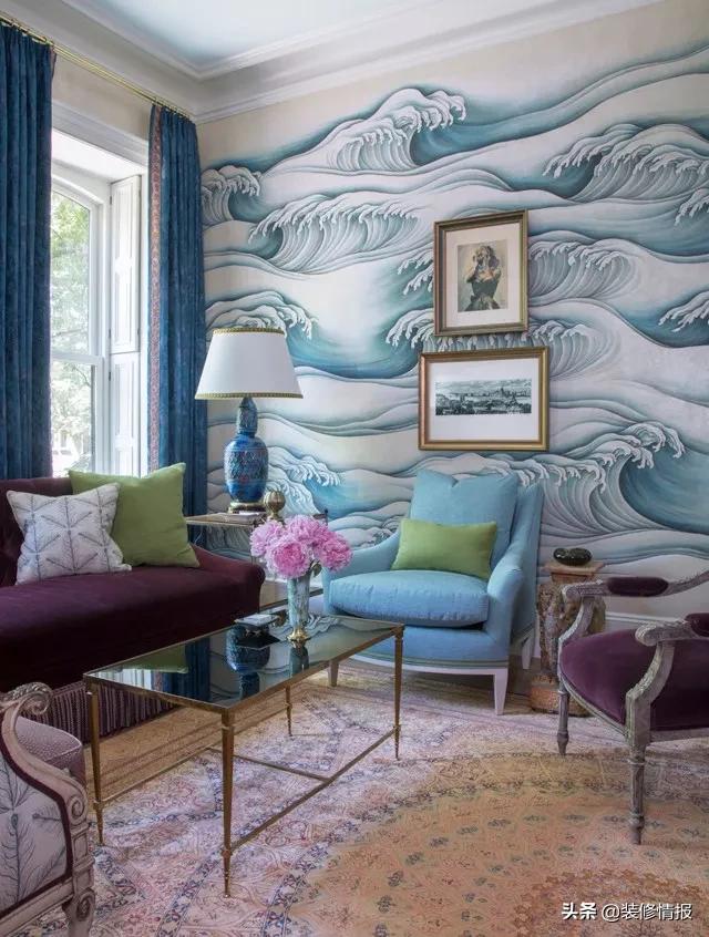 最美十款墙布,100种墙纸设计