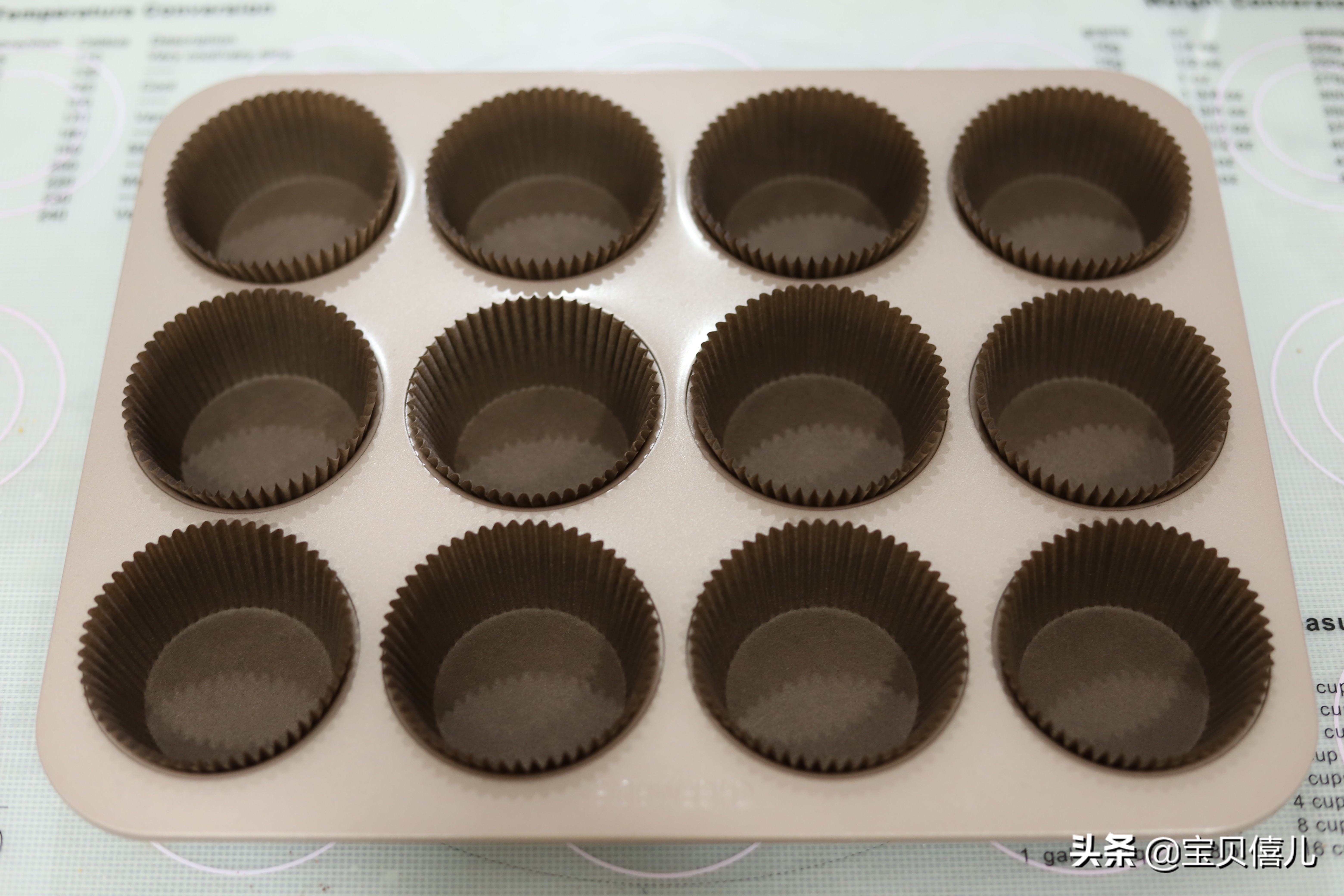 柔软细腻不开裂不回缩纸杯蛋糕,可可酸奶杯子蛋糕的做法