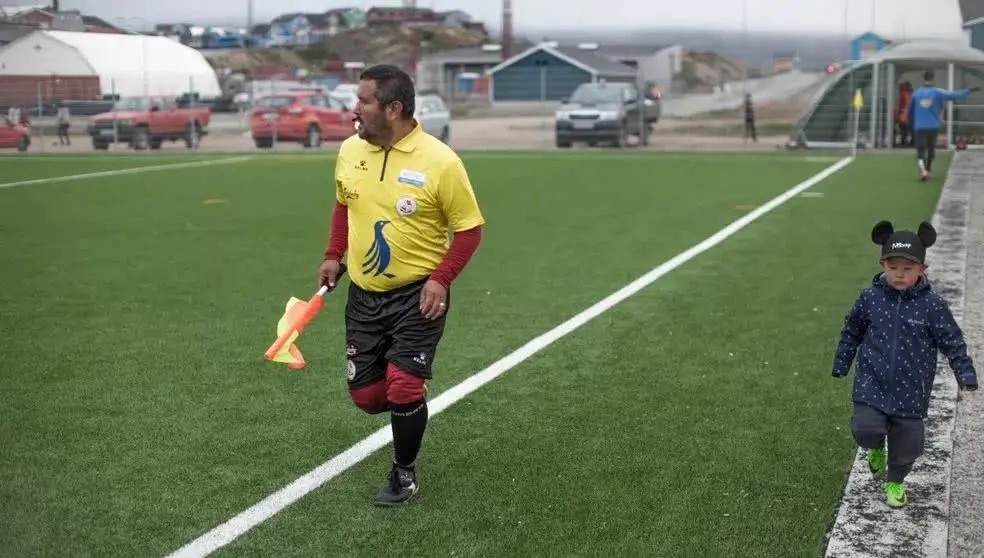 小国足球世界排名,格陵兰岛足球队分布图