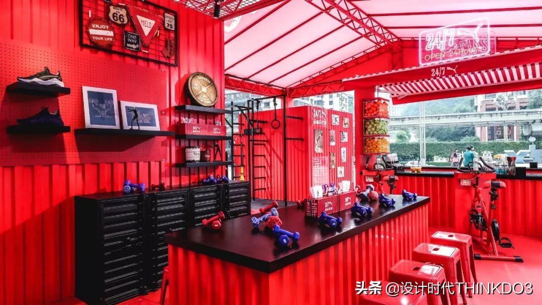 puma品牌风格定位,puma彪马商业环境设计