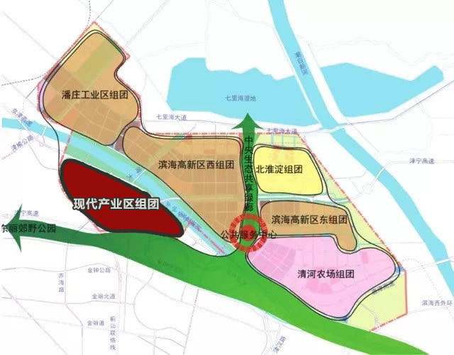 天津北部未来的发展,天津未来科技城南区