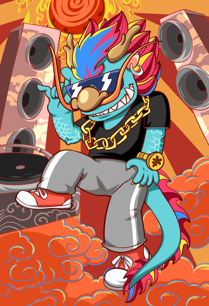 手绘国潮壁纸1920*1080,国潮壁纸图片保存