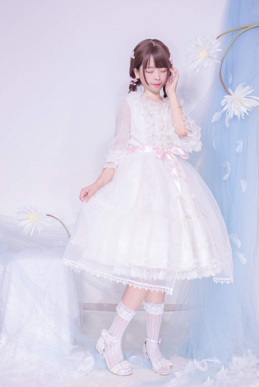 梅露露的洛丽塔鞋,秋季搭配洛丽塔鞋