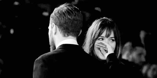 性感呆萌性子直，五十度灰女主原来这么可爱