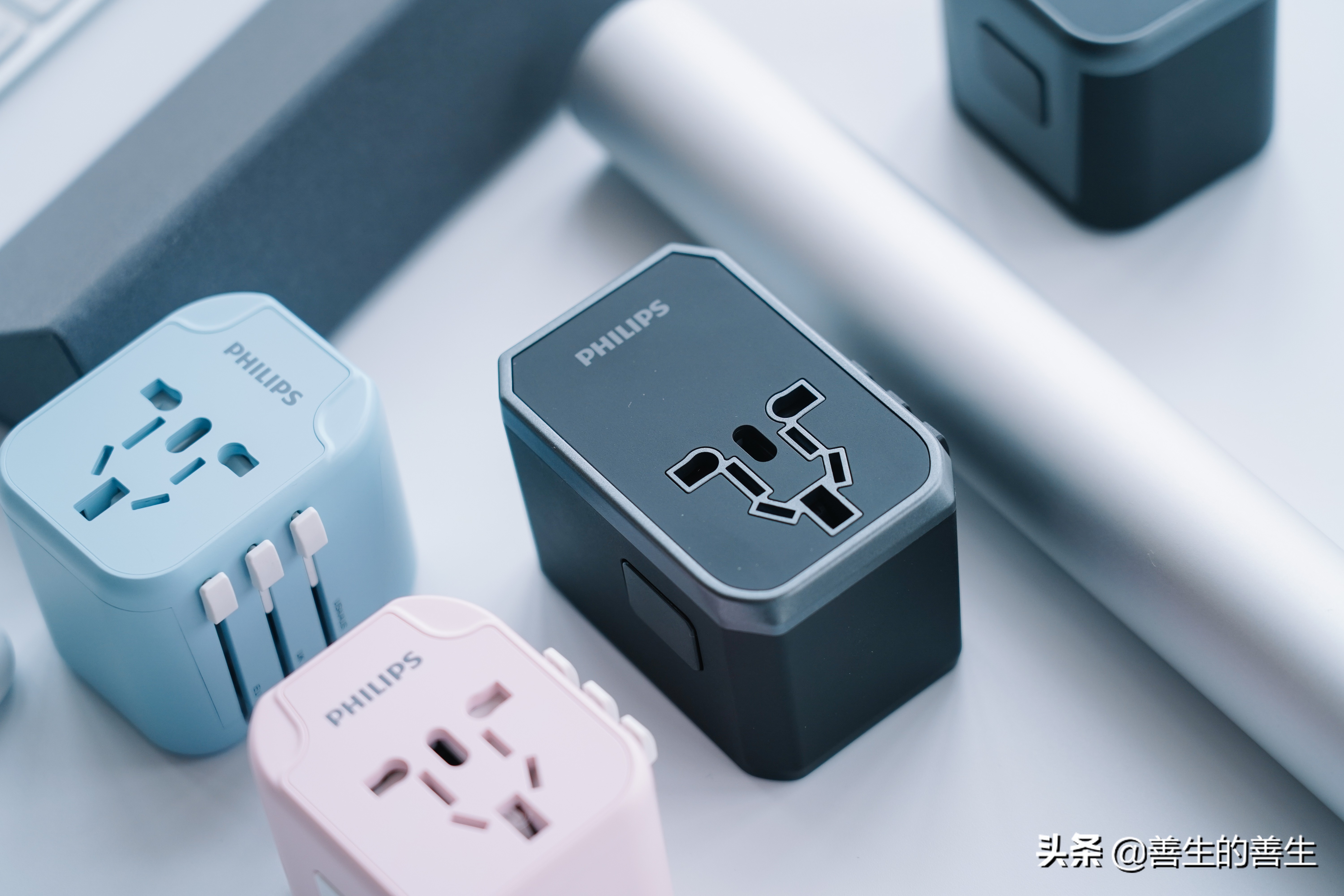 出国只带一个行李箱,飞利浦三脚usb插座评测