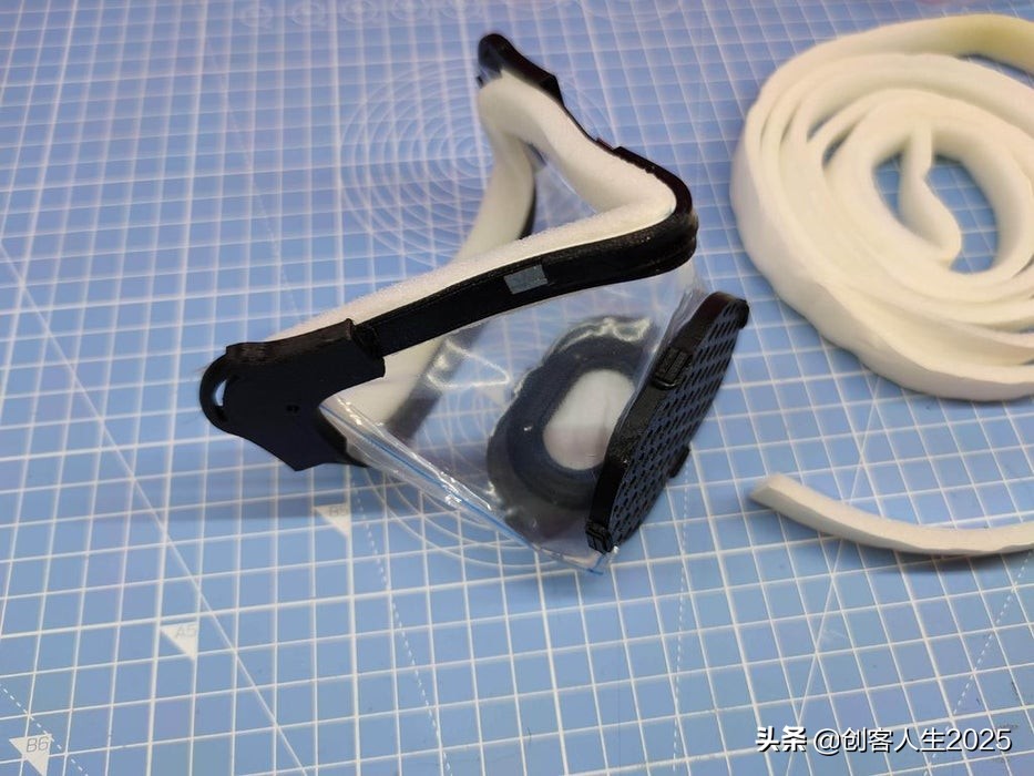 【Howtomake】自制一个超薄自适应面罩，“工业级别”的防护！