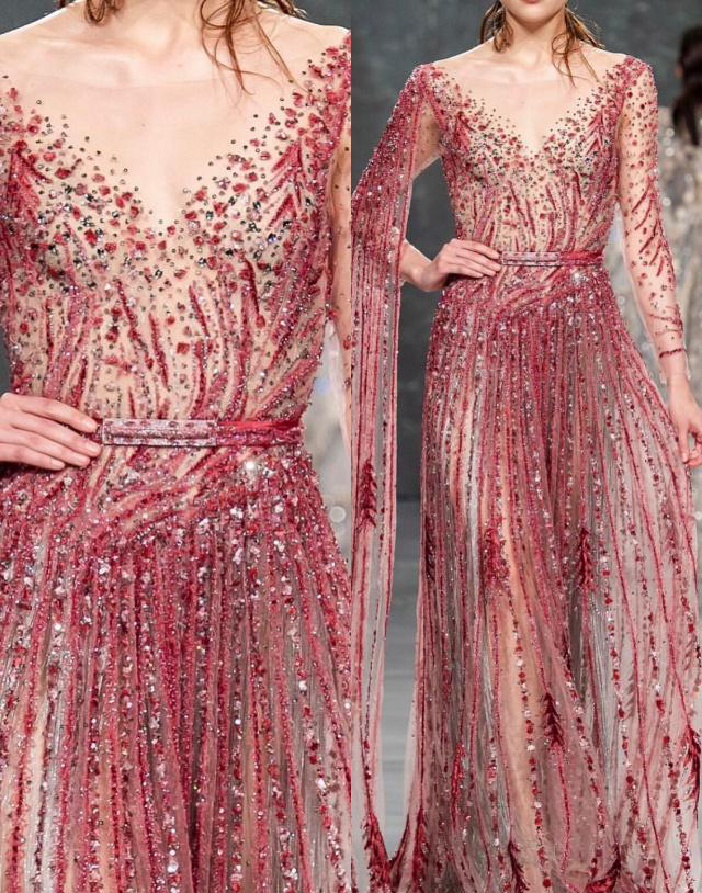 异域风服装t台高定,惊鸿一瞥美轮美奂