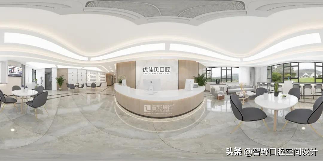 牙科简约装修图实景图,牙科装修效果视频