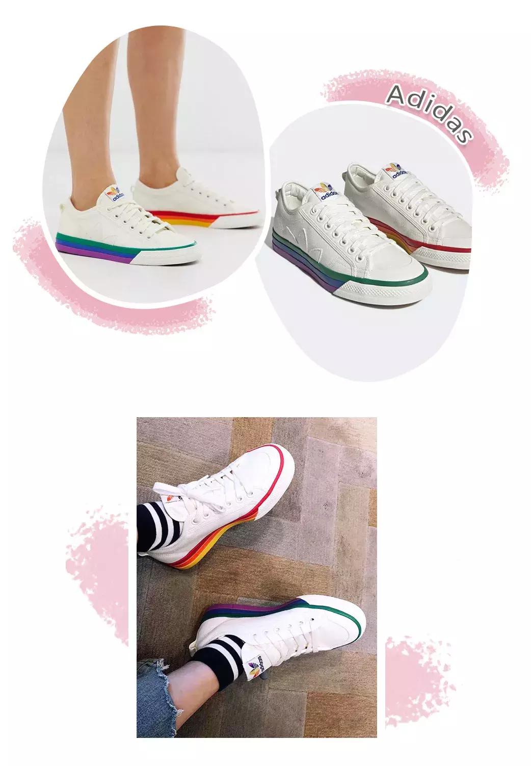 匡威新款2023白色婚鞋,匡威1970s彩虹限定