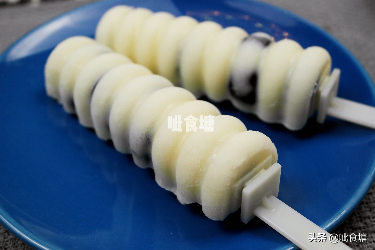 自制简单好吃小冰棍,在家自制绿豆冰棍冰凉爽口美味