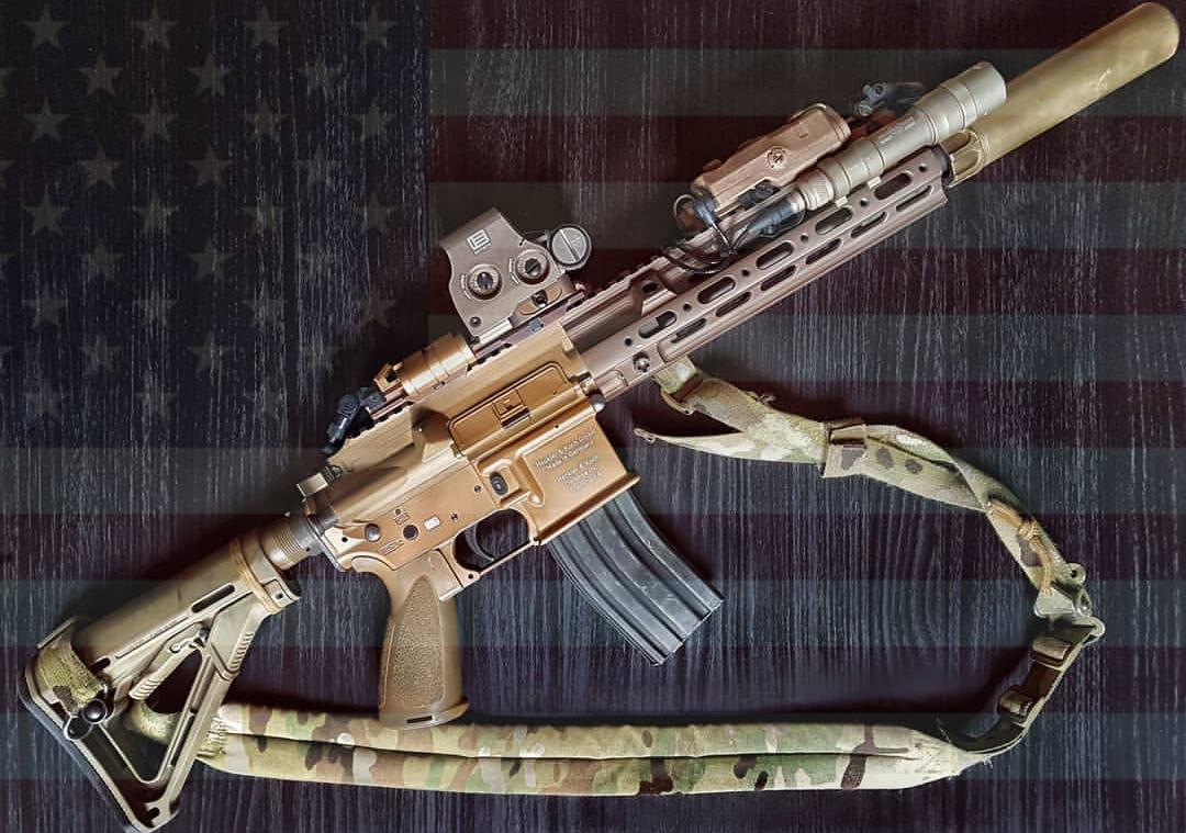 美军hk416和mk18,美军为什么喜欢用hk416