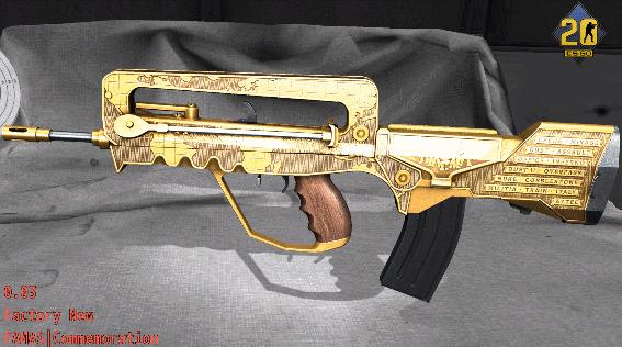 cs20周年皮肤展示,cs皮肤推荐彩蛋