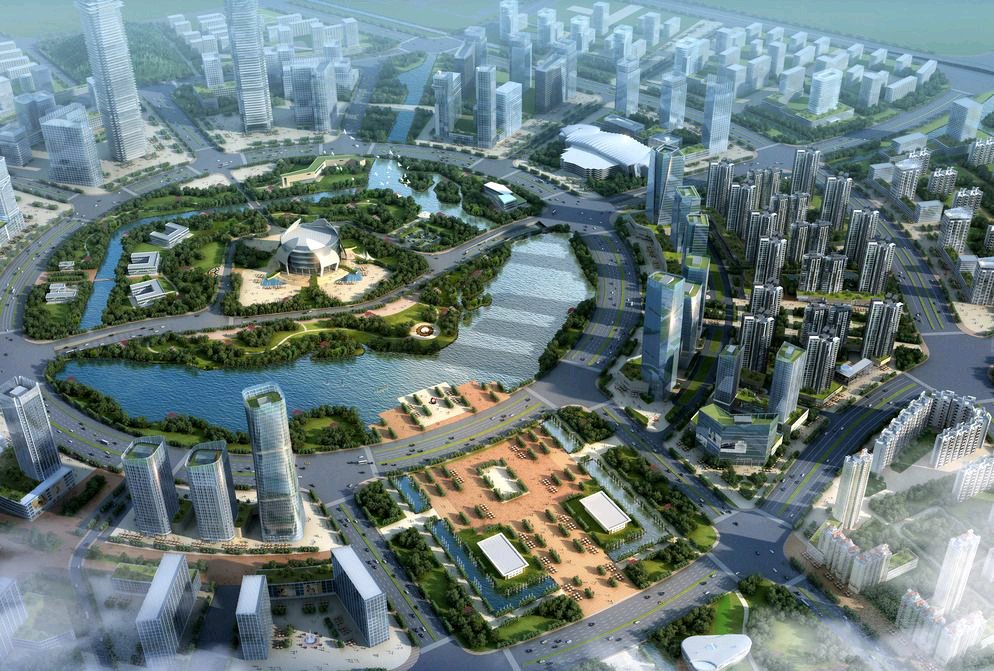 商丘日月湖CBD宋城路,日月湖cbd商务中心区