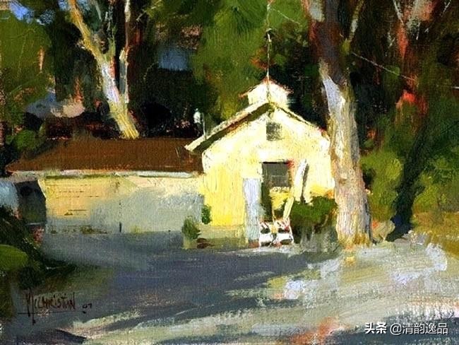 美国艺术家乔biwler油画作品赏析,丽莎印象派油画欣赏