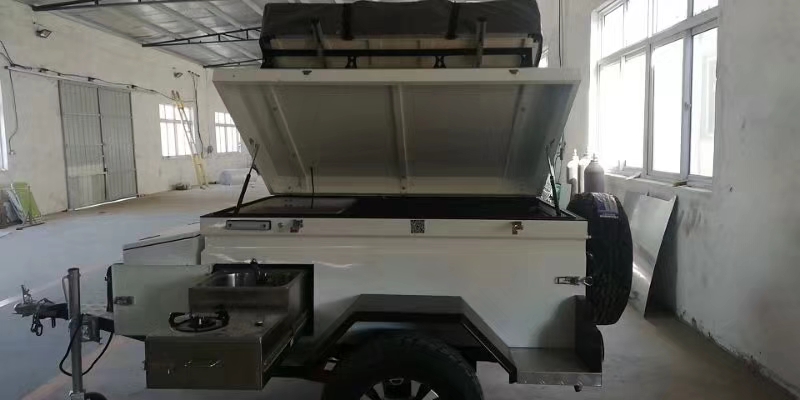 小型露营拖车,野营帐篷拖车厂家