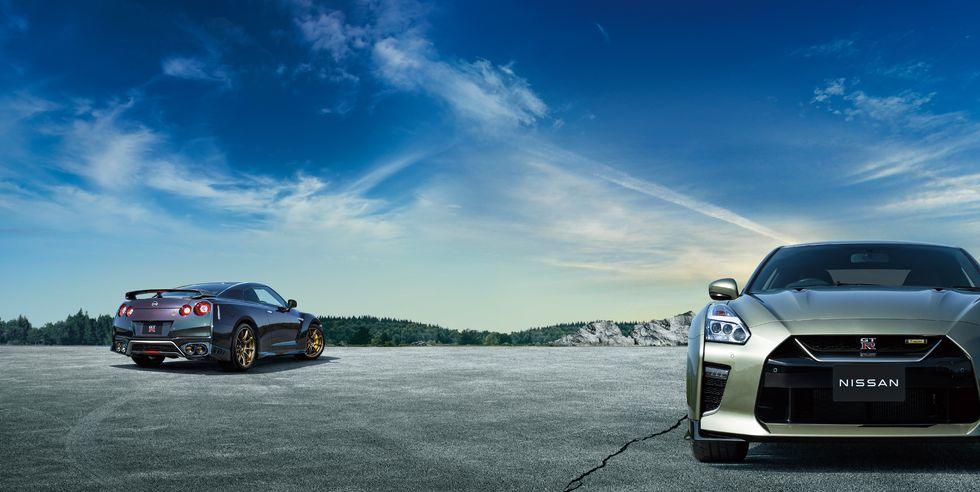 日产东瀛战神gtr集体出动,2021款日产gt-r东瀛战神