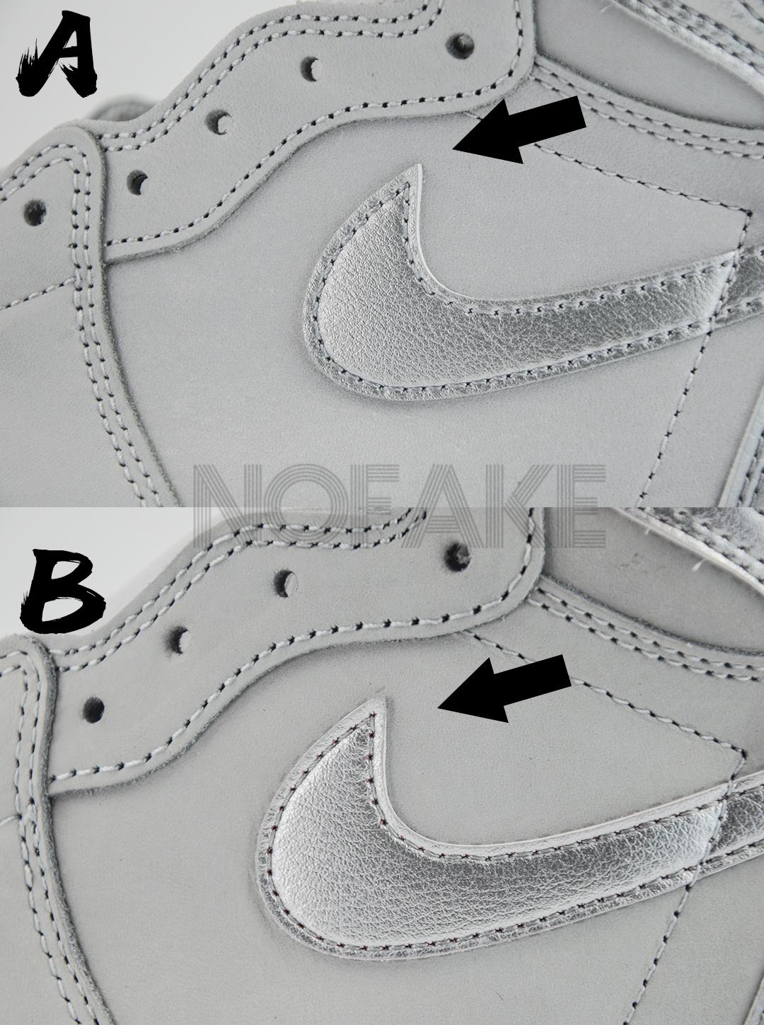 airjordan1真假鉴定,airjordan1分辨真假