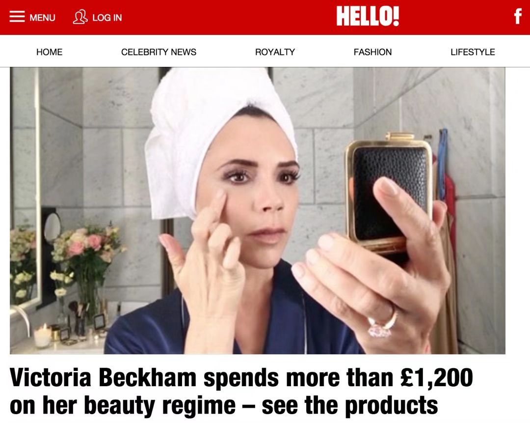 贝嫂美妆品牌大全,victoriabeckham贝嫂四色眼影