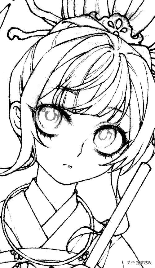 用15种颜色画的画特别漂亮,好看又复杂的又有颜色的画