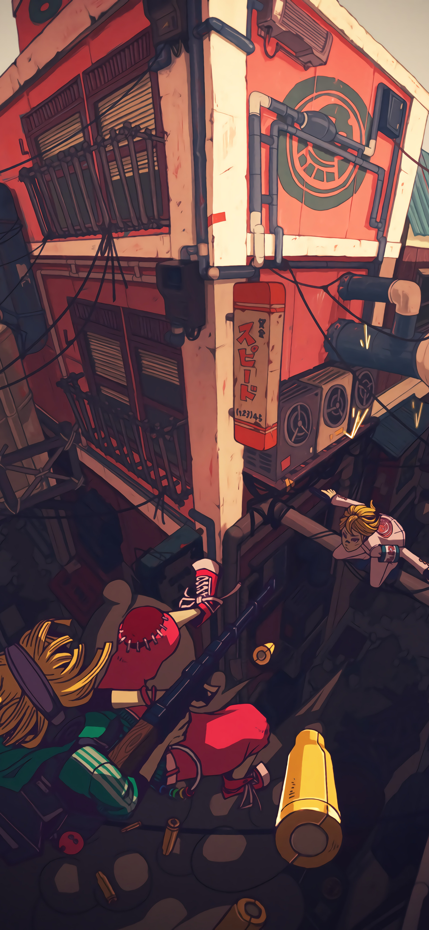 壁纸推荐丨很酷很赞的动漫场景，这个画风爱了