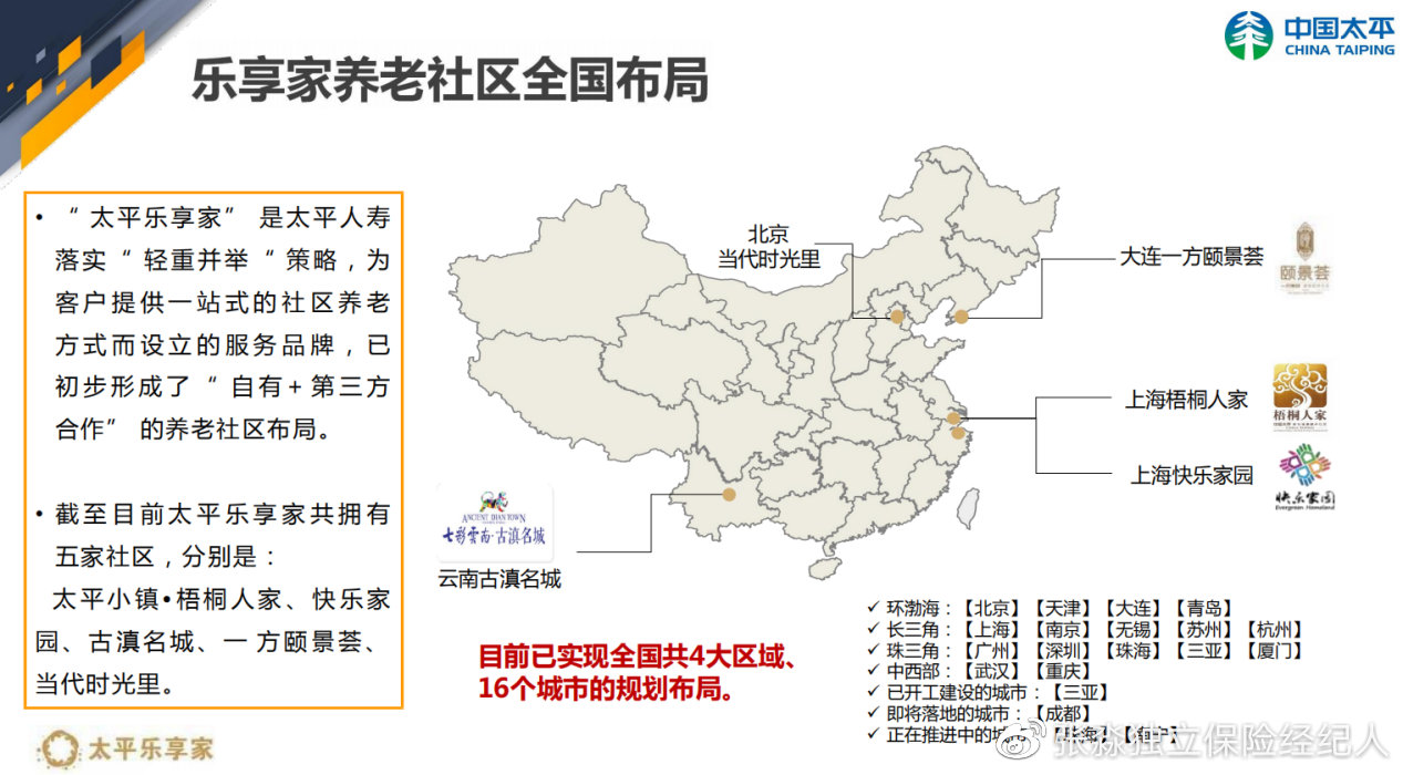 张淼保险工作室：解析中国太平养老社区乐享家，央企养老值得拥有