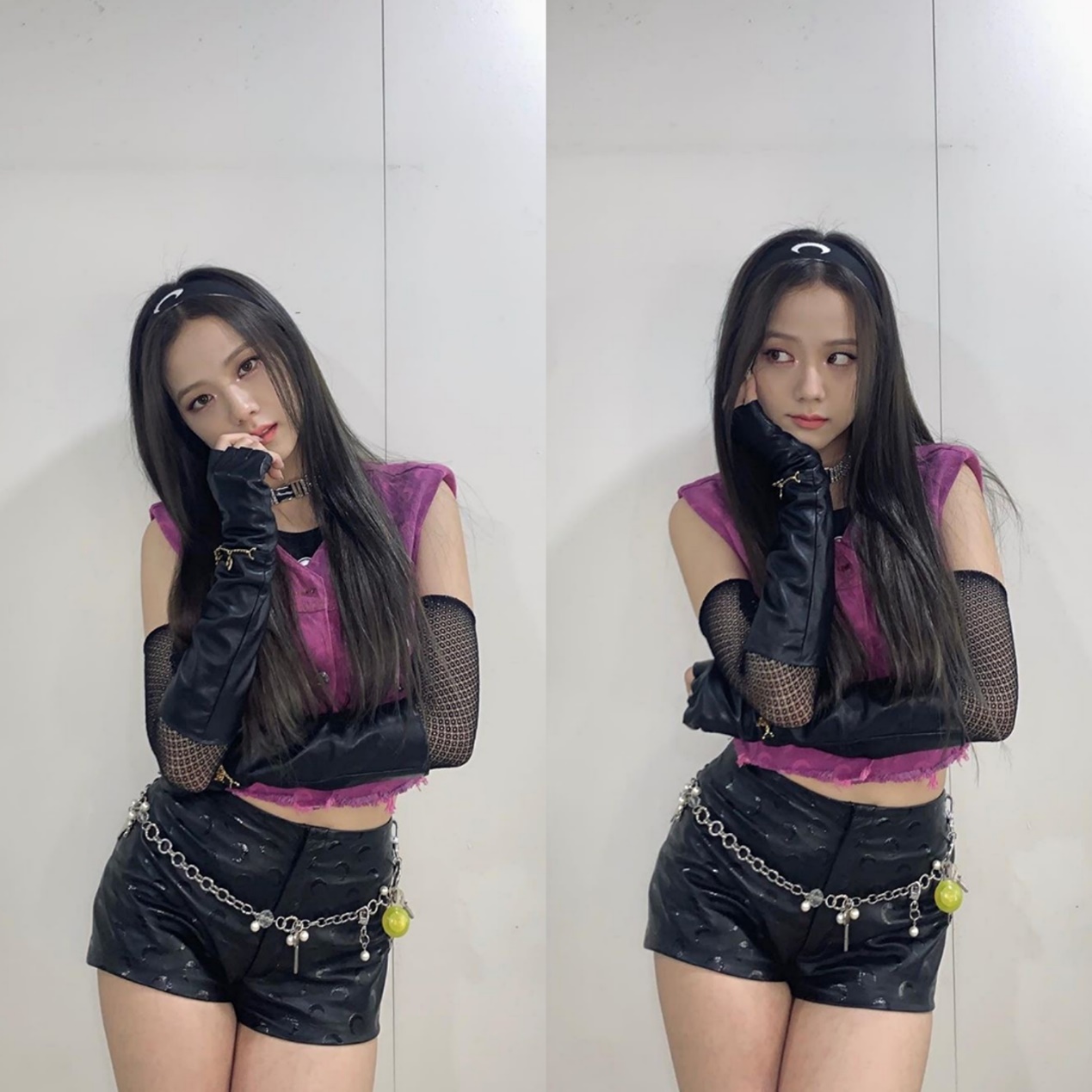 夏季衣品看“粉墨团”Jisoo怎么穿，颜值身材均在线拼的是气质