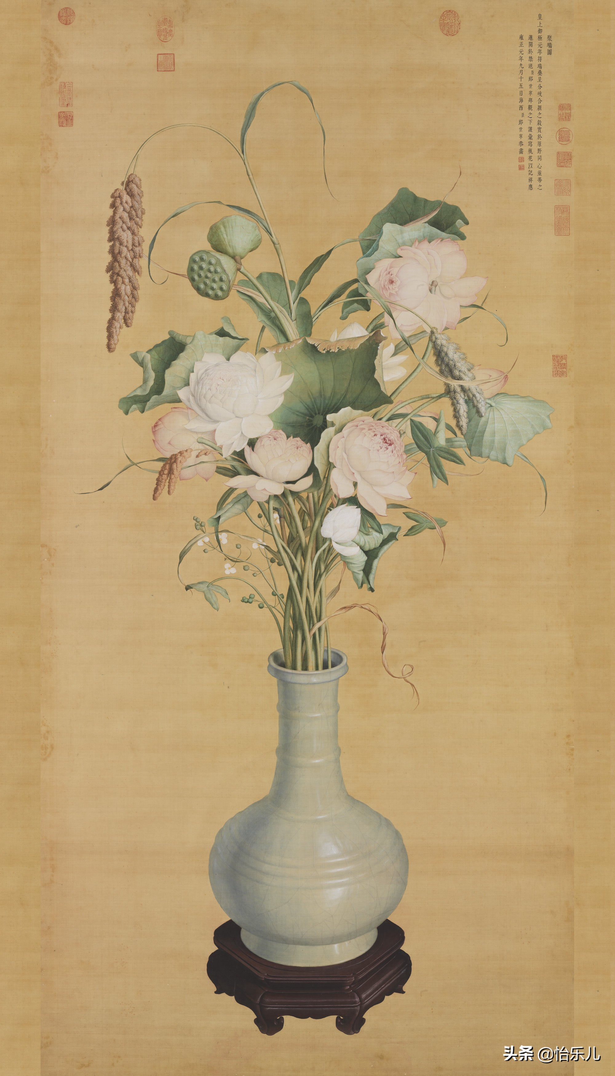 为何古今皆钟爱并蒂莲图？一片红情绿意，愿生生总开一处