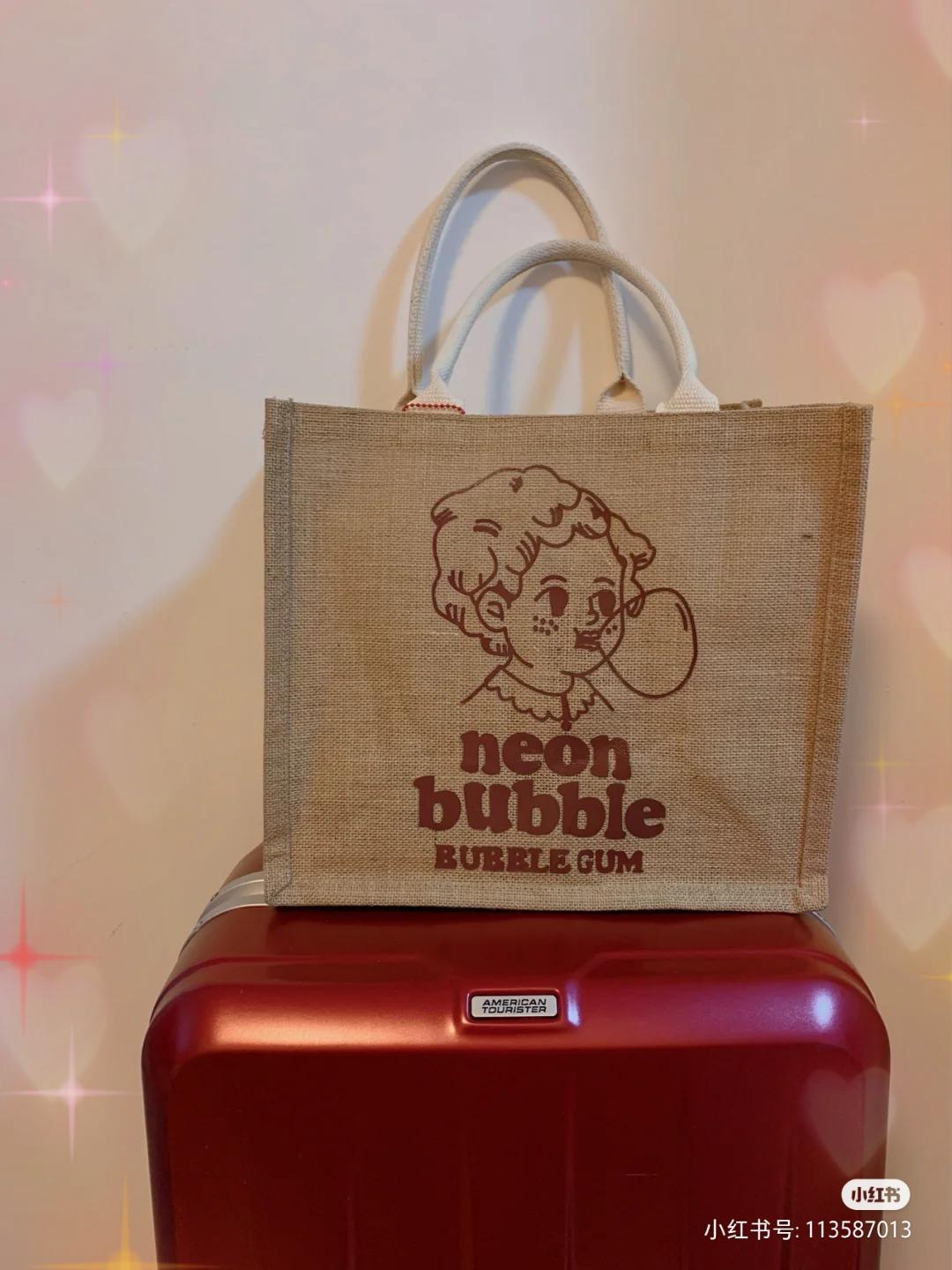 muji哪款麻袋最实用,muji麻袋改造gucci唐老鸭