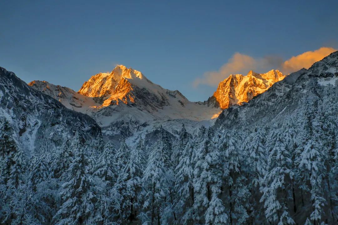 海螺沟著名景点高清图片,海螺沟旅游拍照攻略