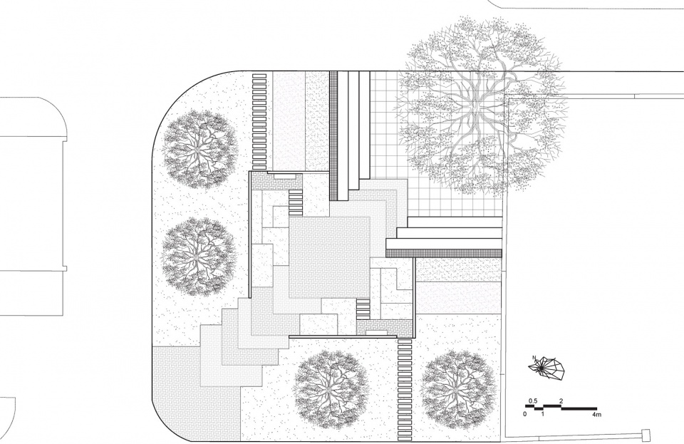 同济大学四平路校区景观微更新/同济大学建筑设计研究院