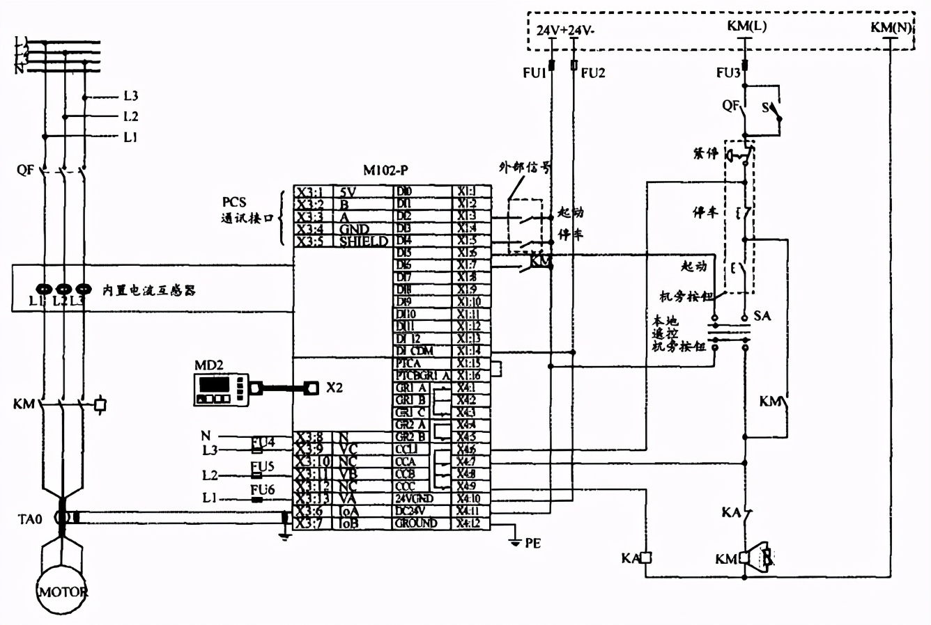 技术|电机保护器M102-P在水泥熟料生产线中的应用