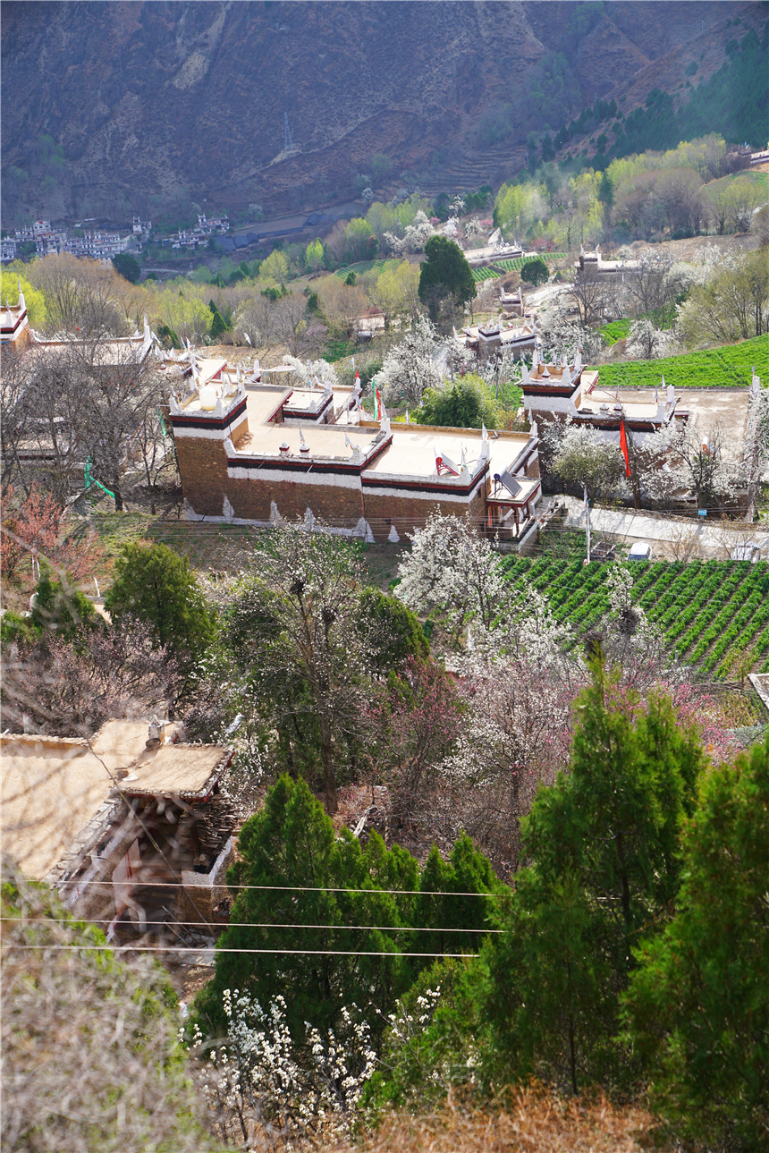 甘孜州有个很漂亮的村寨,甘孜州藏寨