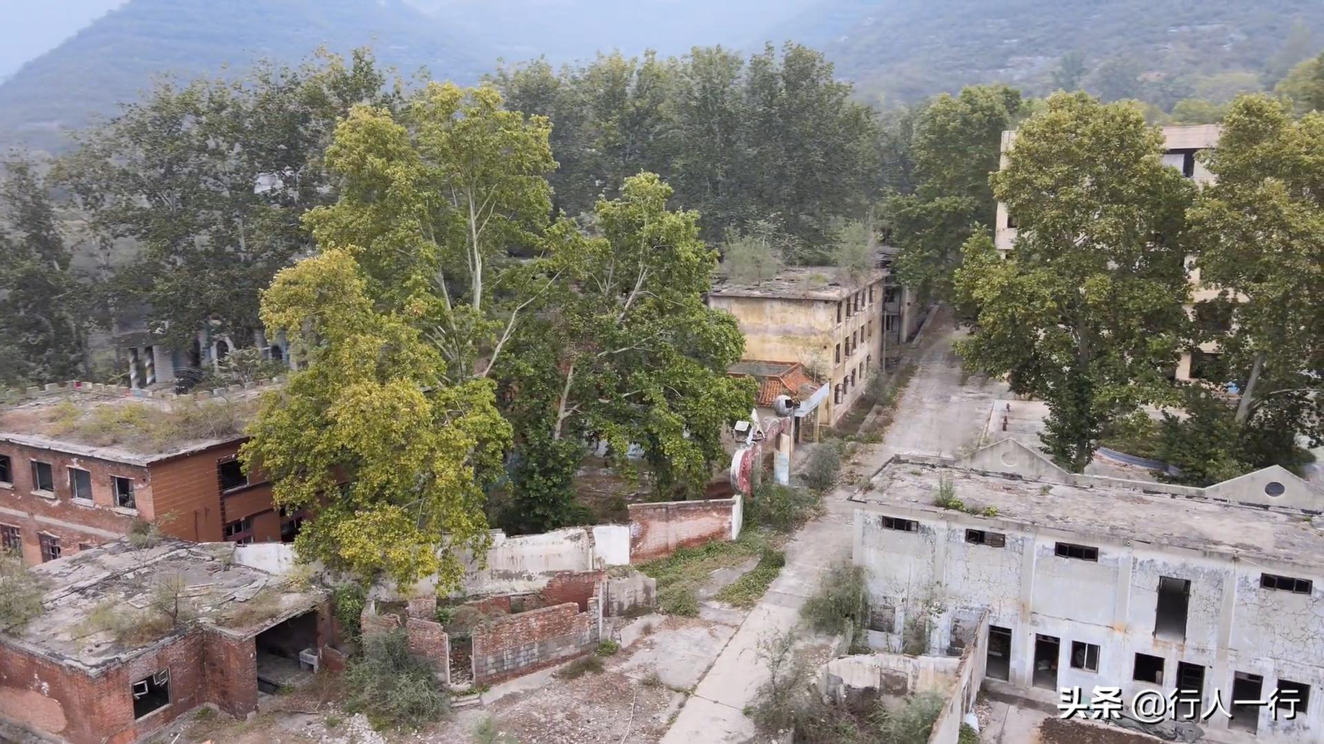 焦作太行深山里废弃的小香港,太行山丹河电厂