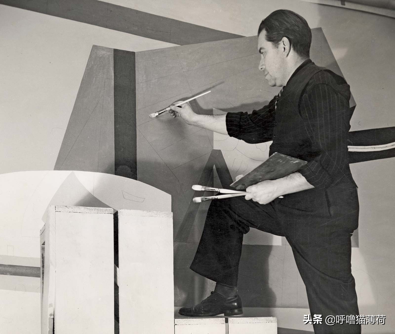 美国著名抽象派画家,美国抽象表现主义画家代表人物