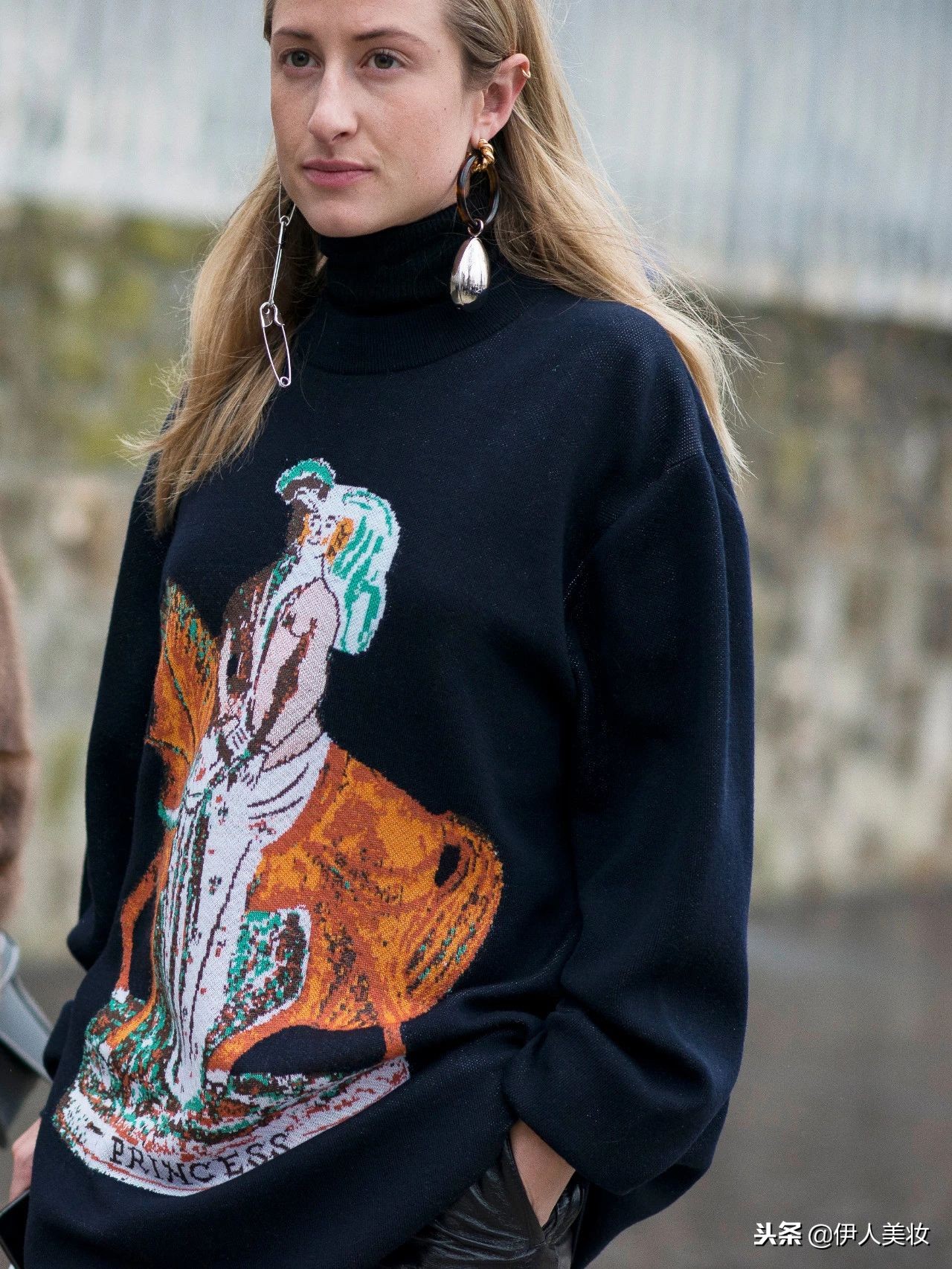 毛衣肩宽手臂粗,毛衣难看变好看