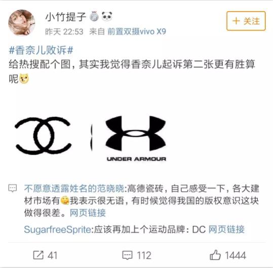 香奈儿侵权投诉怎么办,香奈儿维权败诉