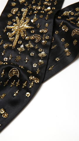 系围巾时髦,摩登复古优雅大气围巾