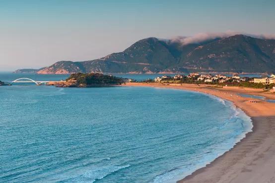 舟山冬天漂亮的海,夏天舟山海边天空