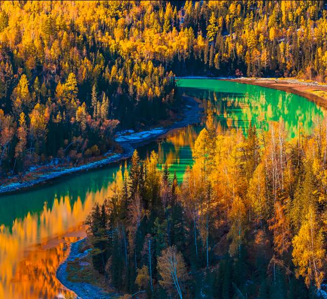 阿勒泰秋天有多美,秋天的新疆阿勒泰太美