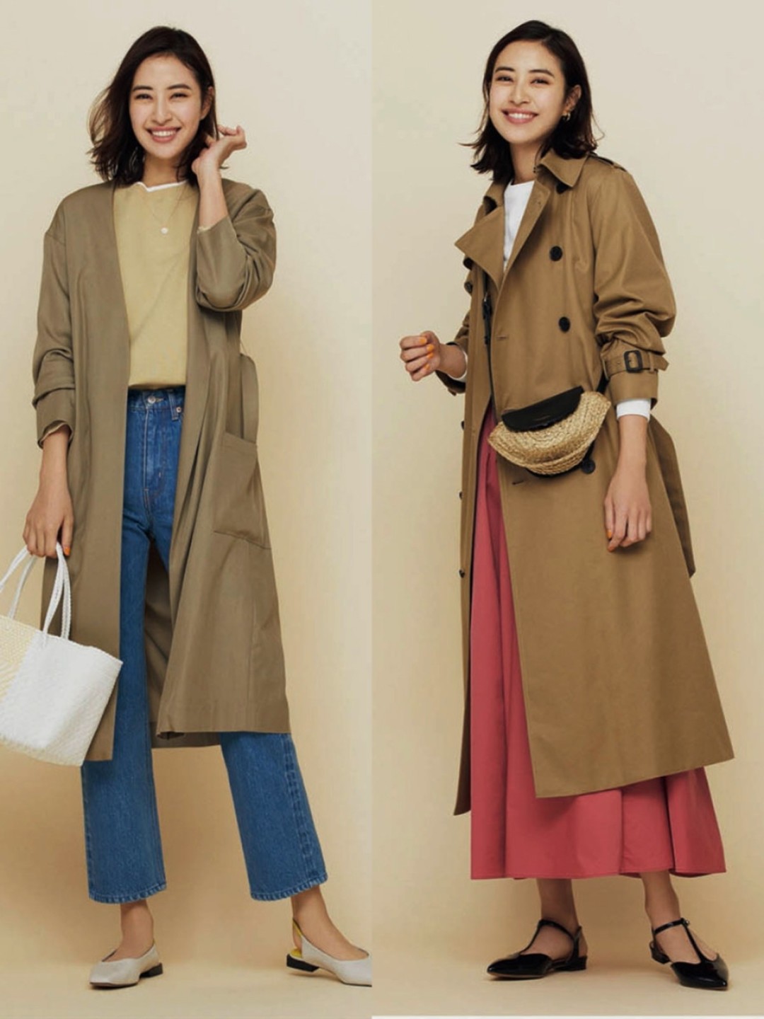 70后苹果型女人春天穿衣搭配,春天穿搭不要宽松