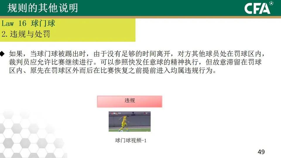 「中国足协」IFAB2020/21竞赛规则条款解读（内附动图案例）