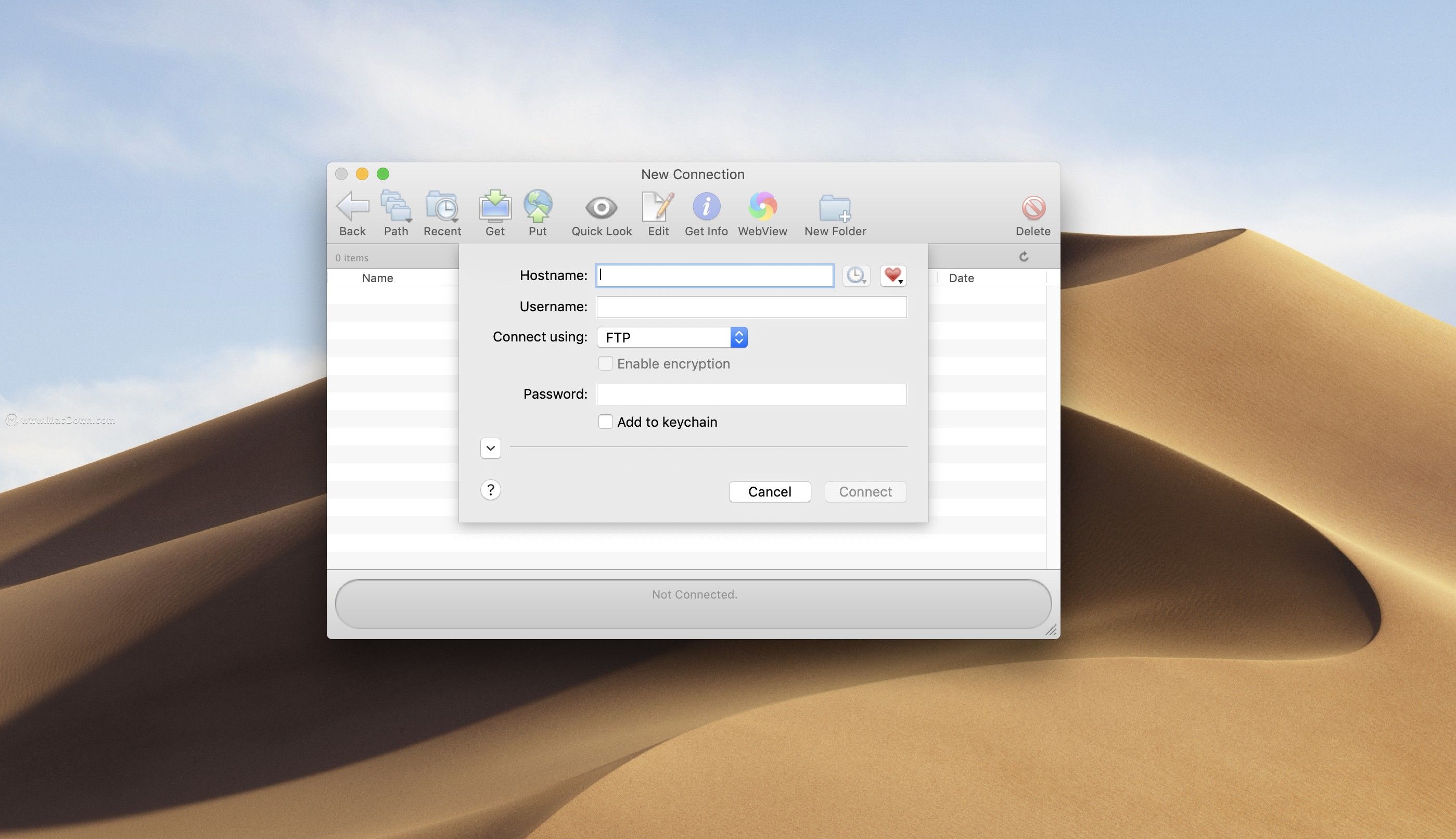 FetchforMac,ftp上传工具